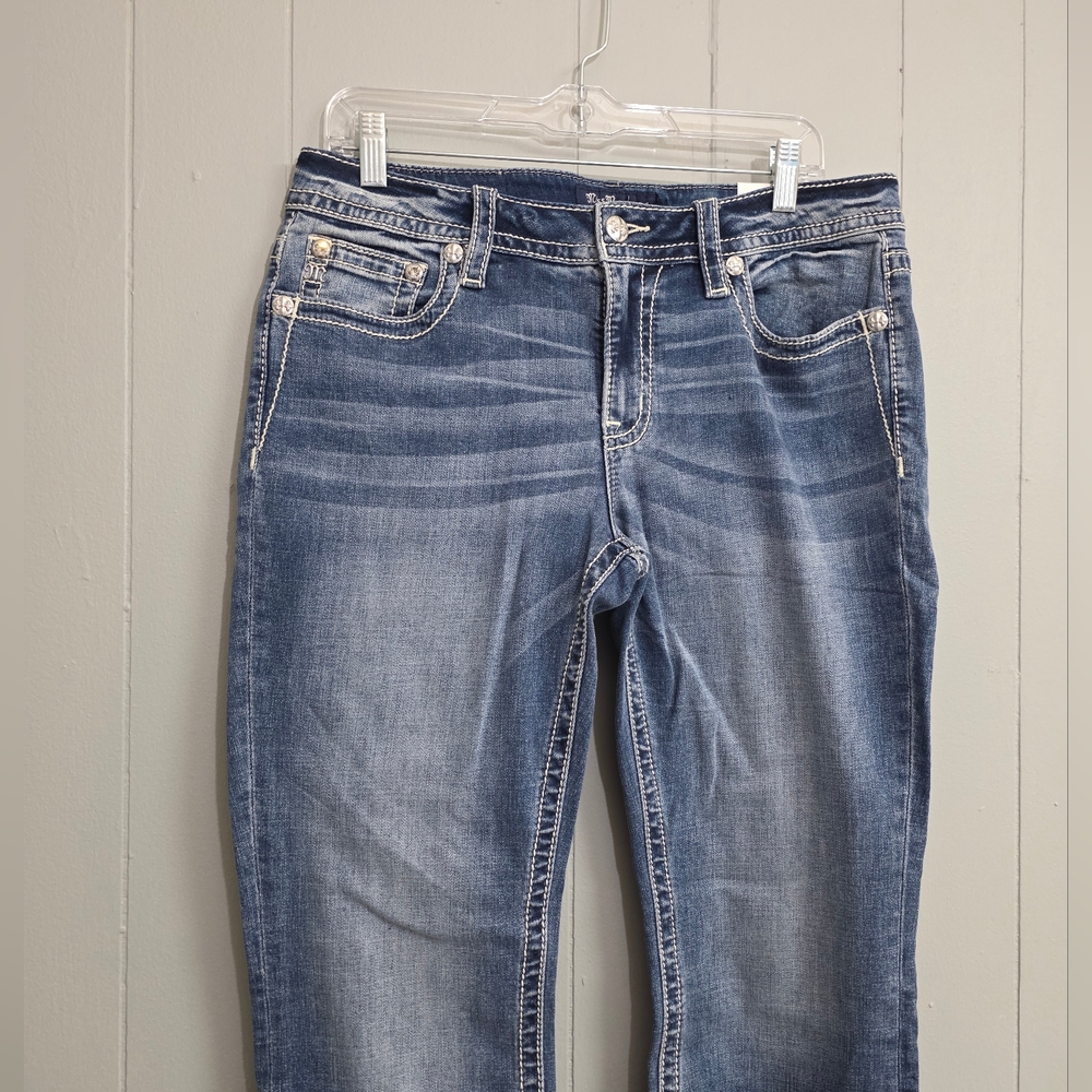 Miss Me Saquin Stitchwork Mid Rise Bootcut Jeans - Picture 3 of 15